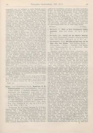 186-187 [Rezension] Bärthold, Alb., Noten zu Sören Kierkegaards Lebensgeschichte
