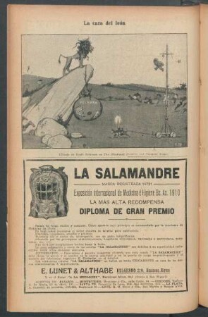 La caza del león