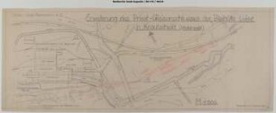 Krautscheid, Gleisanschluss Bleihütte Luise: Erweiterung des Privat-Gleisanschlusses. Anschluss der Bleihütte in km 13,4 von Asbach her.