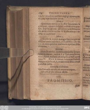 118. Promissio.