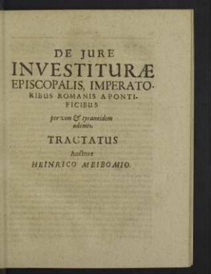 De Jure Investiturae Episcopalis