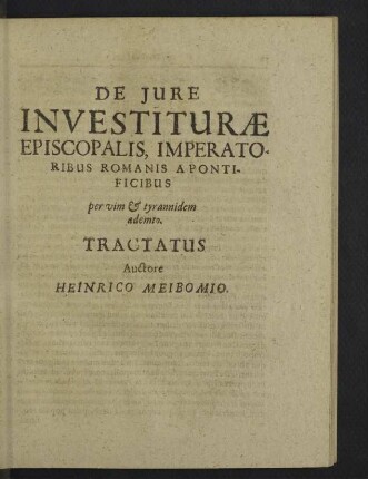 De Jure Investiturae Episcopalis