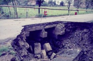 Durchlaß, Hessische Rhön : Landstraße
