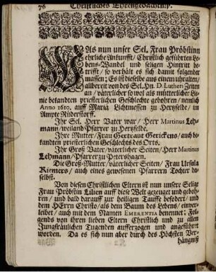 Christliches Ehrengedächtniß