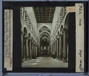 Pisa, Dom : Innenraumansicht