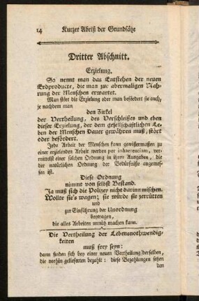 14-38, Dritter Abschnitt. Erzielung. Vierter Abschnitt. Aufwand der Eigenthümer.