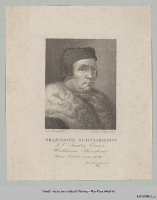 Bildnis des Francesco Guicciardini (in der Yale University Art Gallery in New Haven)