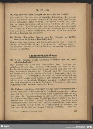 Landschaftsaufnahmen