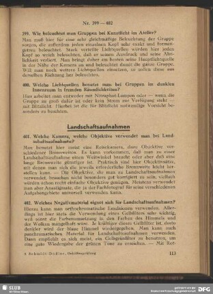 Landschaftsaufnahmen