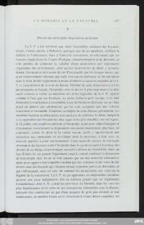 3 Prescrit des principales dispositions du firman