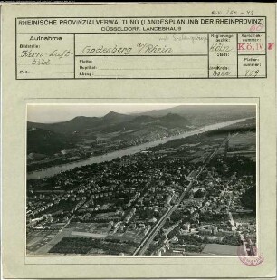 Bad Godesberg, Siebengebirge, Gesamtansicht