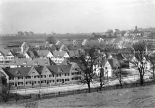 Dresden-Hellerau. Ortsansicht. Blick nach Alt-Klotzsche