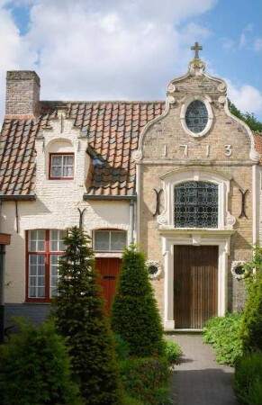 Belgien. West - Vlaanderen. Brugge. Kleine Kapelle von 1713