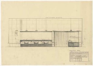 Flughafen Tempelhof - Halle C Wandansicht Friseurladen