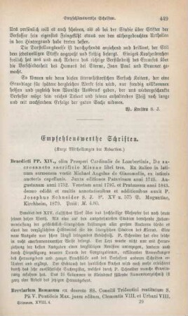 449-456 Empfehlenswerthe Schriften