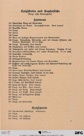 Holzfiguren (Nr. 173-196)