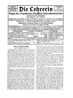 Krieg und Jugenderziehung