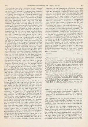 916-917 [Rezension] Wächter, Ludwig, Jüdischer und christlicher Glaube