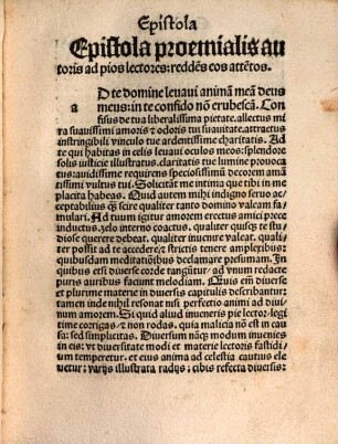 Stimulus divini amoris