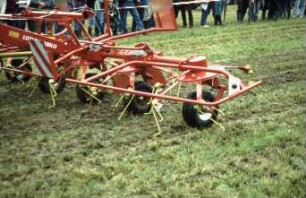 Fotografie: Futtererntetechnik, Werbegerät, Kreiselzettwender