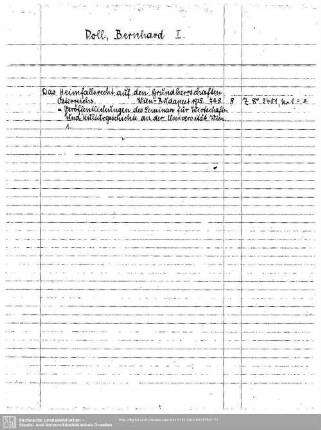 Poll, Bernhard