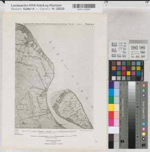 Hannover (Kurfürstentum) topographische Landesaufnahme 1764-1786 Blatt 4 Freyburg (1767) 1926/31 1 : 40 000 31 x 24 Lichtdruck: Hubert & Co., Göttingen; B. Obernetter, München Historische Kommission für Niedersachsen B Nr. 349