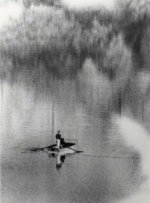 Angler auf einem See