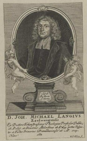 Bildnis des Johann Michael Langivs
