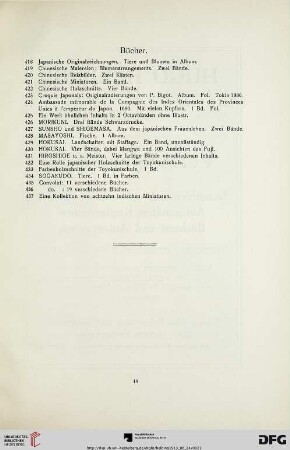 Bücher (Nr. 418-437)