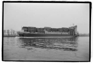 Aurora (2001), Containerschiff, Rudolf Schepers, Haren/Ems, Bau-Nr. 1128