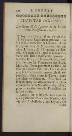 Chapitre dixieme.