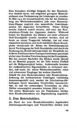 5. Das Betriebsbüro