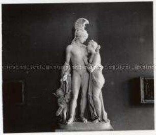 Wien, Belvedere, Bildhauer Leopold Kiesling, Figur "Mars, Venus und Amor"