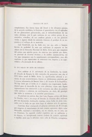 El XVI Salón de Arte de Rosario