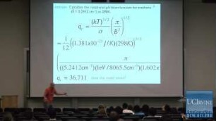 Lecture 07. Vibrational Partition Functions.