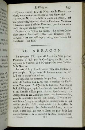 VII. Arragon.