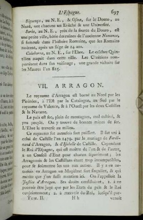 VII. Arragon.