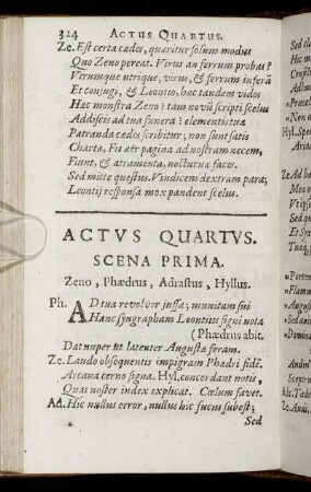 Actus Quartus