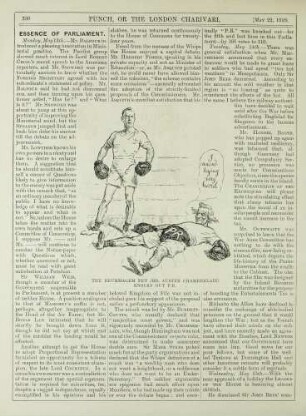 The Brummagem pet (Mr. Austen Chamberlain) knocks out P.R.