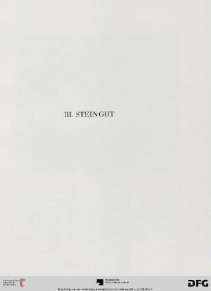 III. Steingut (Nr. 166-168)