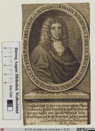 Bildnis Johann Bödiker