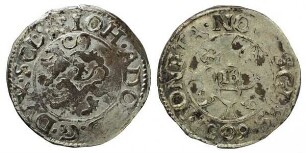 1/16 Taler, Hzgl. Schleswig-Holstein-Gottorpische Linie, Johann Adolph (1590-1616)