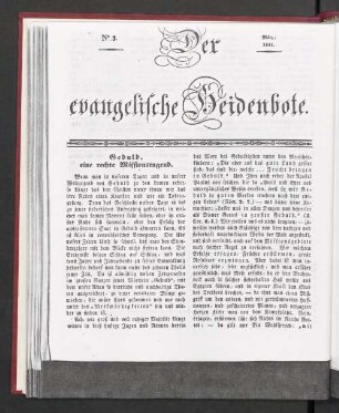 N°. 3. März, 1841