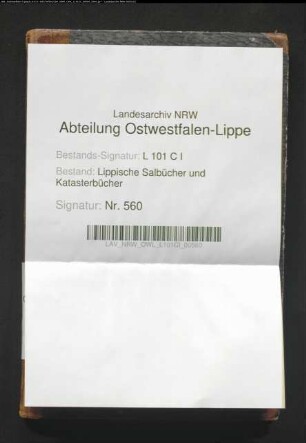 Meßbuch der Bauerschaft Reelkirchen von 1820/21