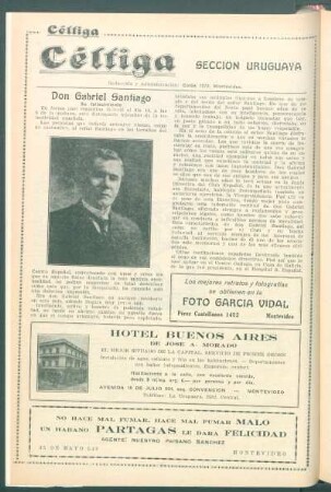 Don Gabriel Santiago : Su fallecimiento