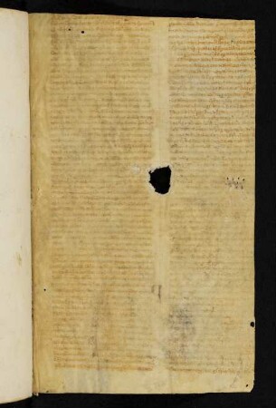 Fragment 1: Philosophischer Text oder Kommentar (13. Jh., 2. Hälfte, siehe auch vorn)