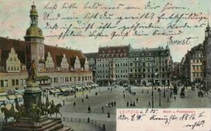 Leipzig: Markt u. Petersstrasse