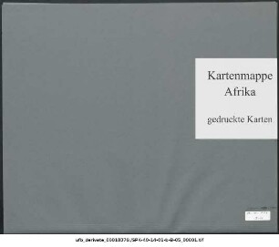 Ober-Guinea, von Cap Palmas bis Dabone : 1901-1910 : Kartensammlung