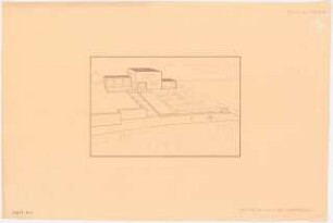 Gymnastikschule am See Monatskonkurrenz Dezember 1932: Perspektivische Ansicht
