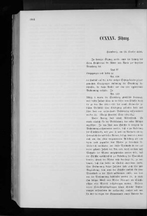 CCXXXV. Sitzung.